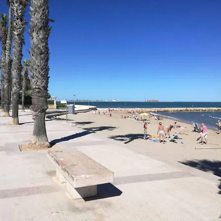 Primera Linea De Mar Con Piscina En Ebrehogar Appartement Sant Carlos de la Ràpita